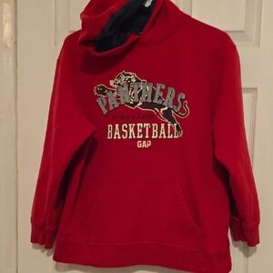 GAP Kids Red Basketball Hoodie
